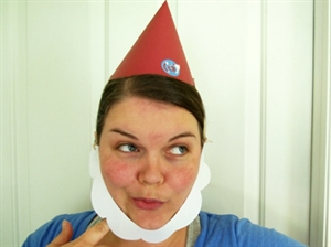 How to Make a Paper Gnome Hat